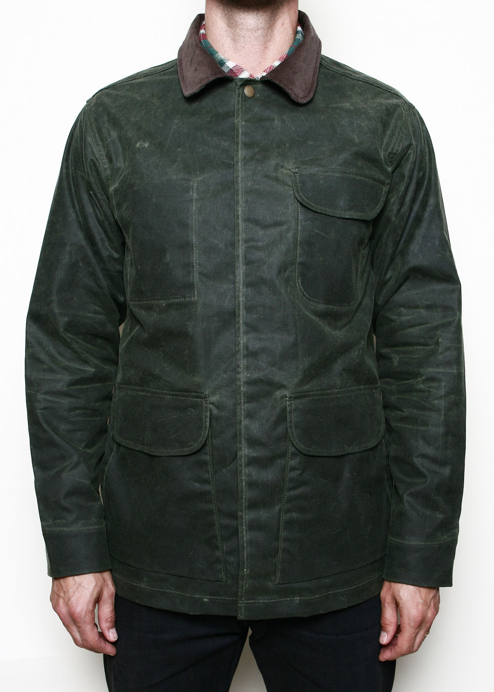 Hunter Supply Jacket Waxed Olive Rogue Territory