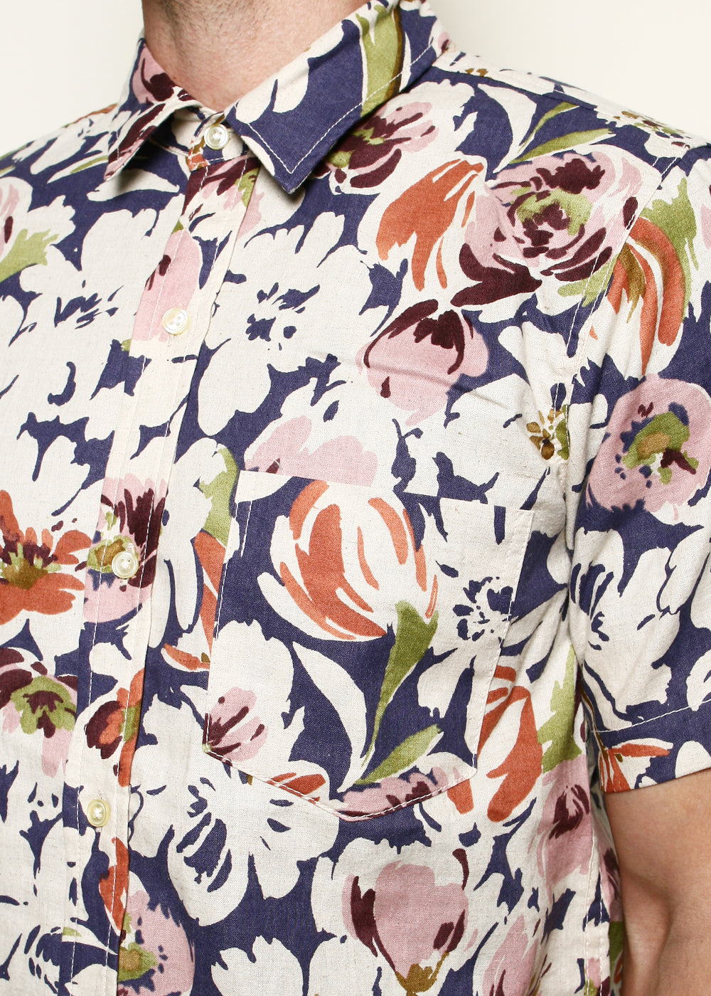 Oxford Shirt // Plum Floral – Rogue Territory