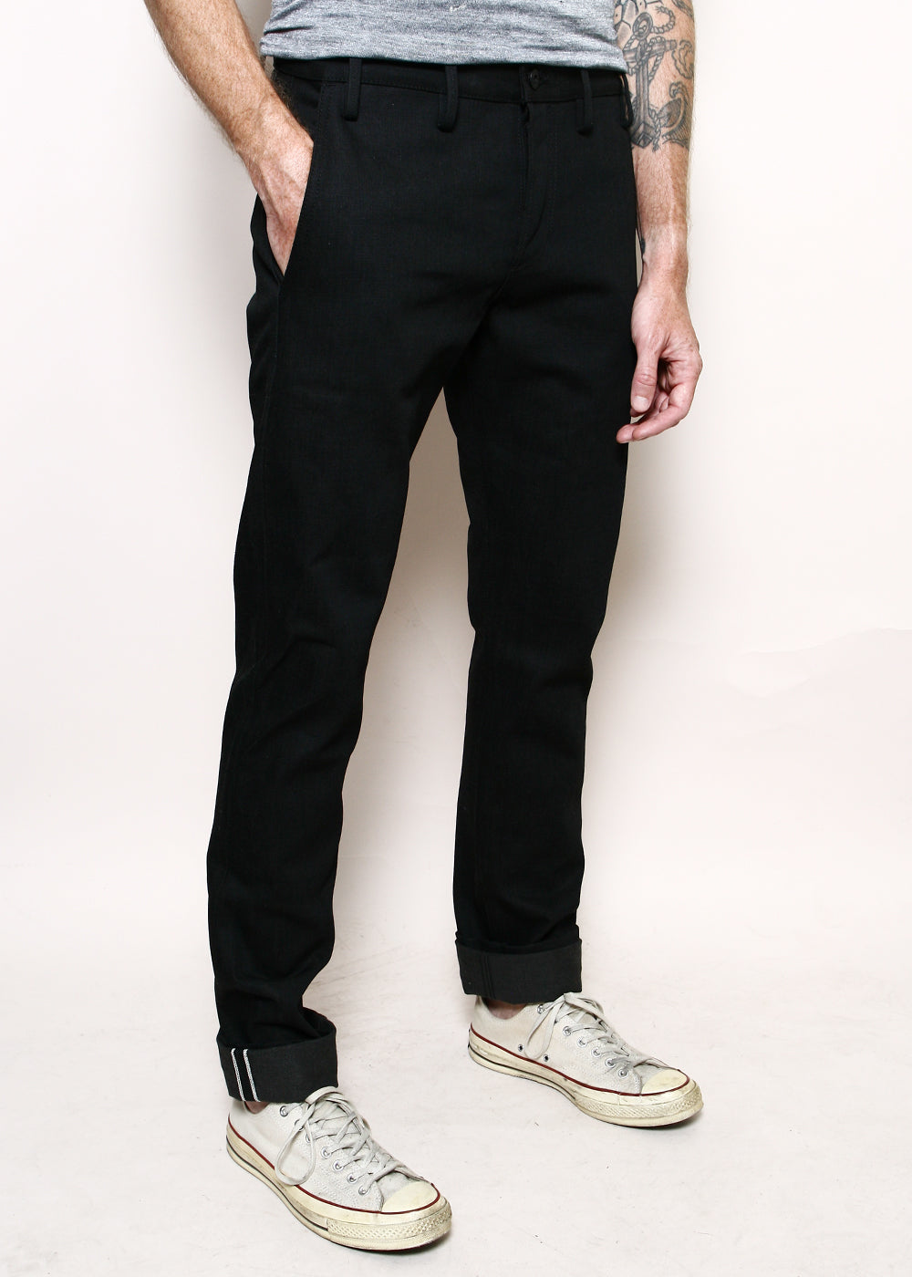 Officer Trousers // 15oz Stealth – Rogue Territory
