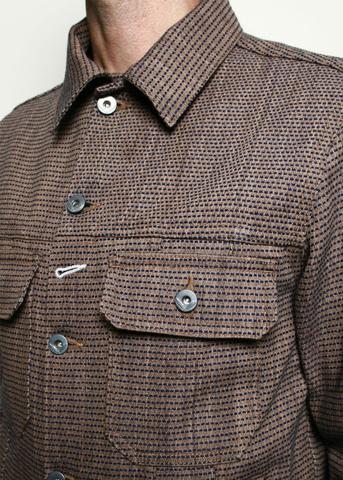  Cruiser Jacket // Persimmon Sashiko