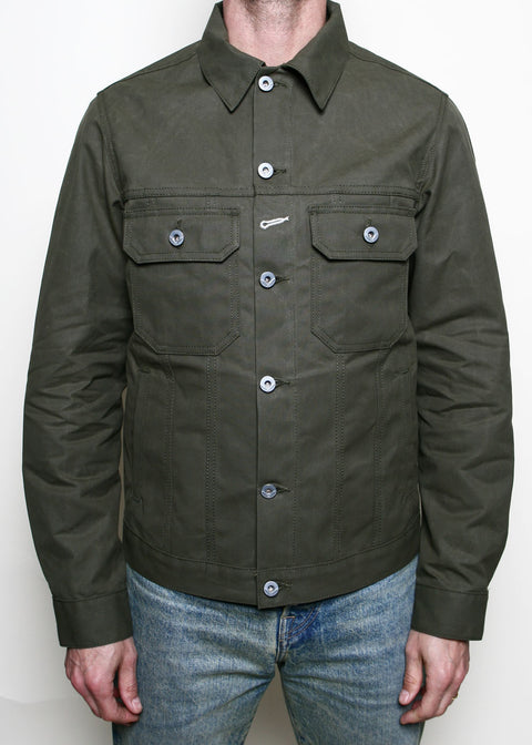 Cruiser Jacket // Dry Wax Canvas Olive