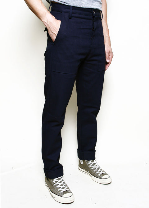 Fatigue Pants // Indigo Whip Cord