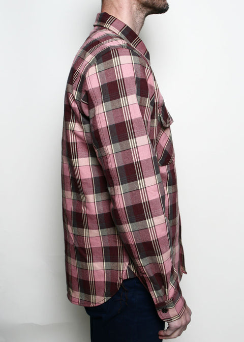  Field Shirt // Dusty Pink Plaid