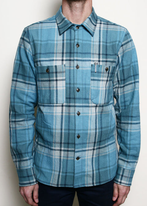 Field Shirt // Icy Blue Plaid