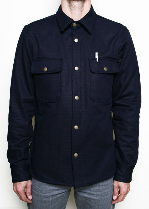  Field Shirt // Lined Double Indigo