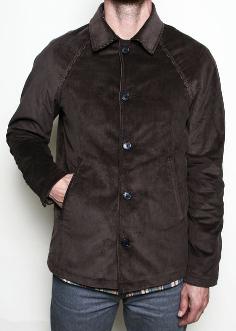 Peacoat // Brown Corduroy