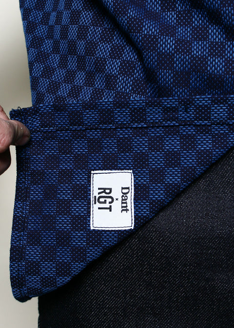  Work Shirt // Indigo Sashiko Check