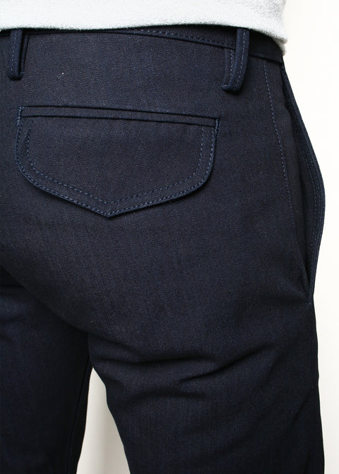 Work Trouser - 11 oz Japanese Indigo Selvedge Canvas — GREASE POINT WORKWEAR