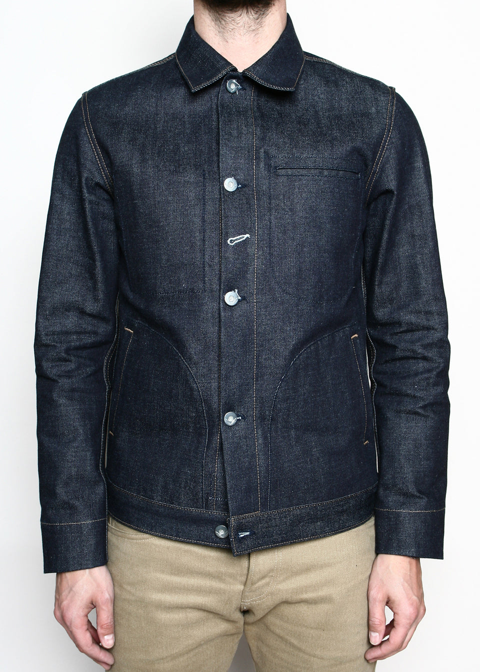 Supply Jacket // 15oz Indigo – Rogue Territory